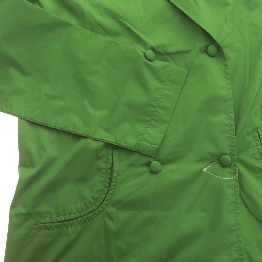 ■ Sybilla Spring Coat Outerwear, Lightweight, Water-Repellent, Hooded, Women's M–L, Green, Unused