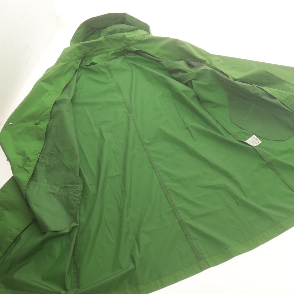 ■ Sybilla Spring Coat Outerwear, Lightweight, Water-Repellent, Hooded, Women's M–L, Green, Unused