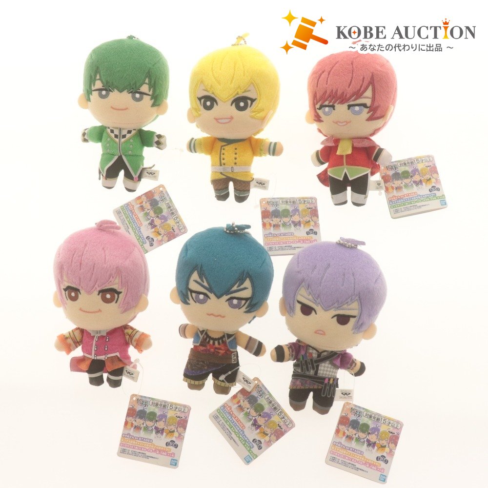■ Oso Matsu-san on STAGE3 Matsu-Sute 3 Plushies of the Cast Members Dressed as Oso Matsu-san Characters! ~F6~ 6-Piece Plush Set with Tags