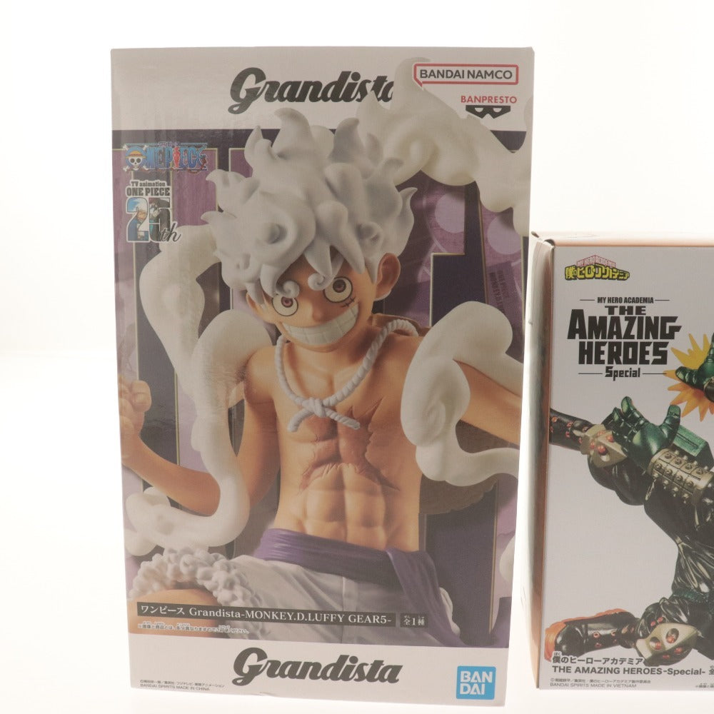 ■ 僕のヒーローアカデミア フィギュア THE AMAZING HEROES Special ワンピース Grandista MONKEY.D.LUFFY 4点セット まとめ売り 未開封