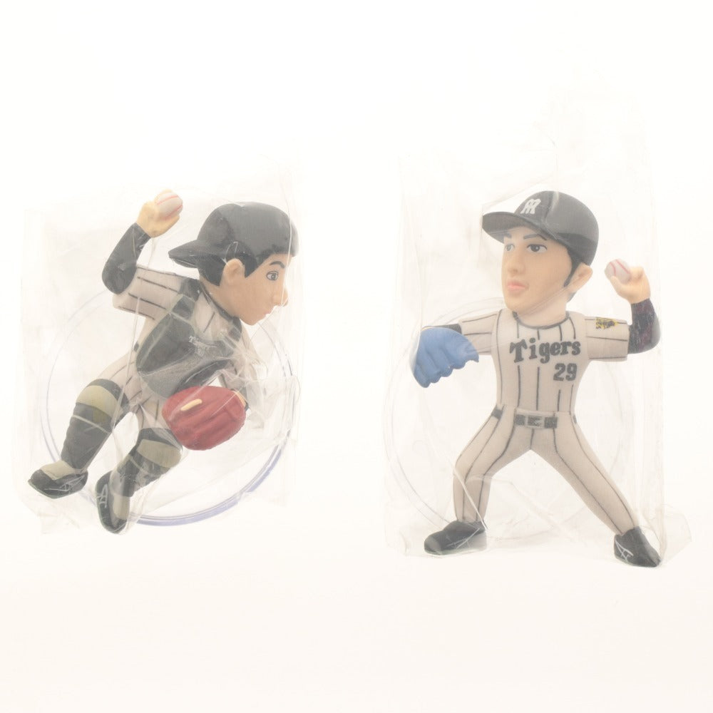 ■ 阪神タイガース ミニ フィギュア 4箱セット まとめ売り 2002年 甲子園 配布 人形 9/8 7/14 29/39 箱付き
