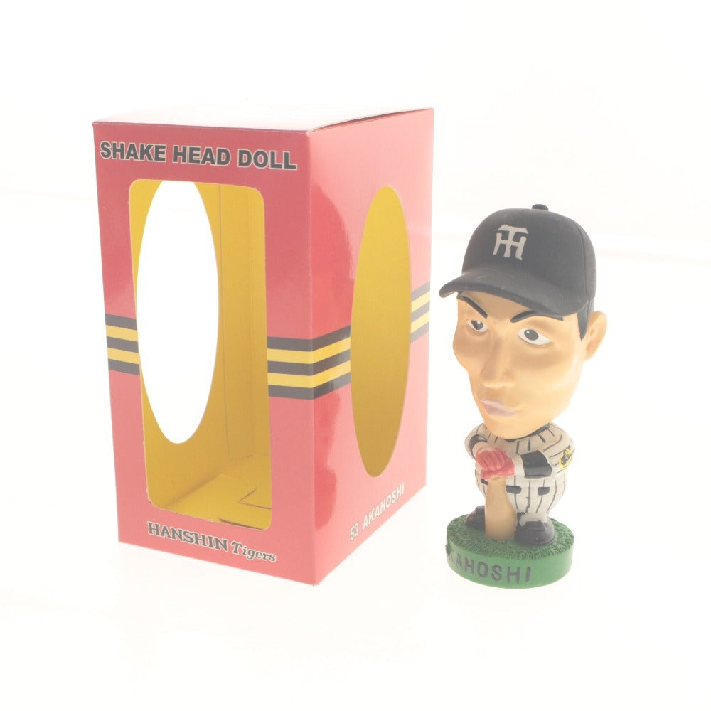 ■ 阪神タイガース フィギュア 9点セット まとめ売り シェイクヘッド人形 ボブルヘッド 首振り 箱付き