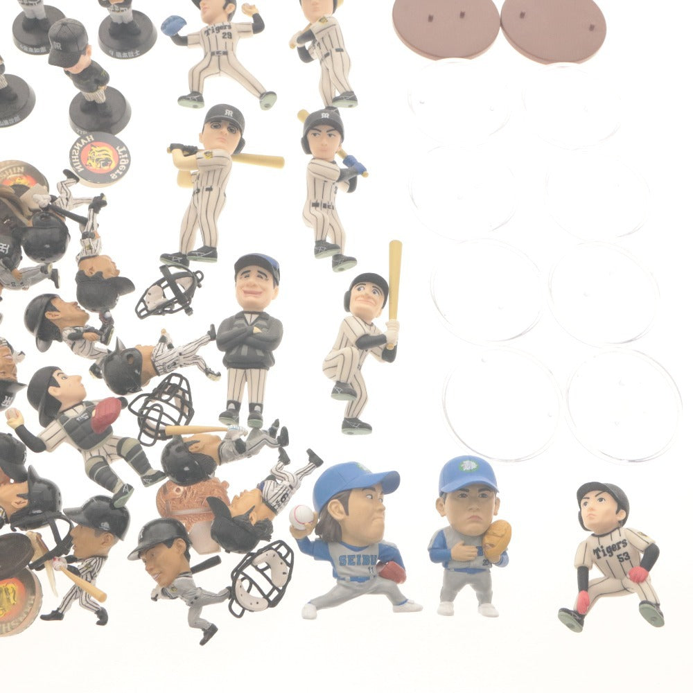 ■ 阪神タイガース 他 ミニ フィギュア セット まとめ売り トイフル ボブルヘッド 首振り 人形 ピンバッジ 優勝記念 コレクション