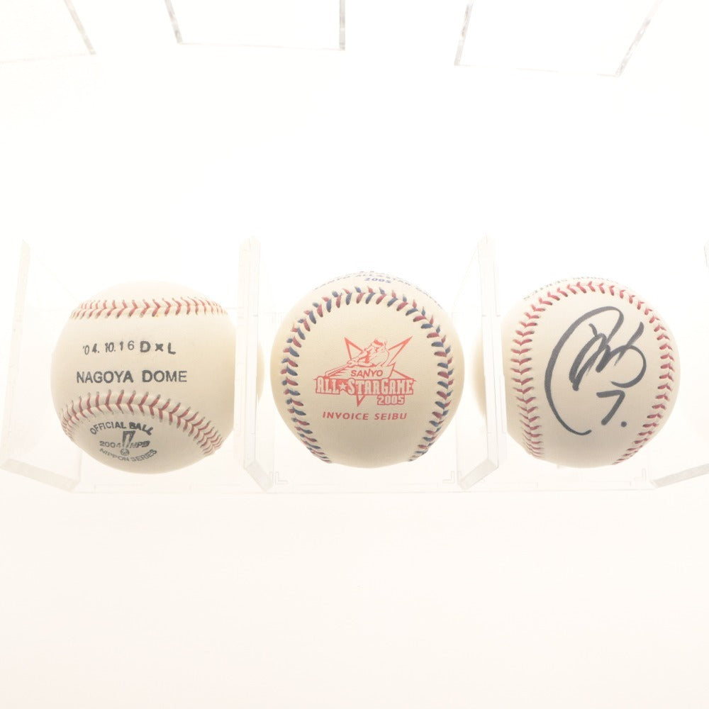 ■ Japanese Professional Baseball Signed Balls, Commemorative Balls - 21-Ball Set and More, All-Star, Championship Commemorative, etc., Official Balls, Goods, Including Cases