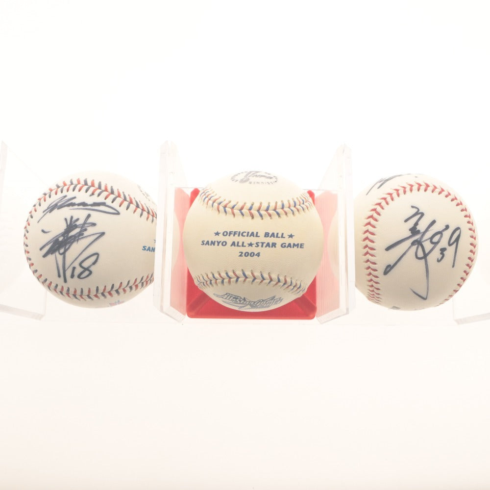 ■ Japanese Professional Baseball Signed Balls, Commemorative Balls - 21-Ball Set and More, All-Star, Championship Commemorative, etc., Official Balls, Goods, Including Cases