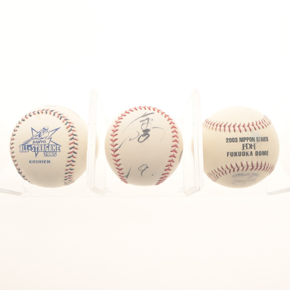 ■ Japanese Professional Baseball Signed Balls, Commemorative Balls - 21-Ball Set and More, All-Star, Championship Commemorative, etc., Official Balls, Goods, Including Cases