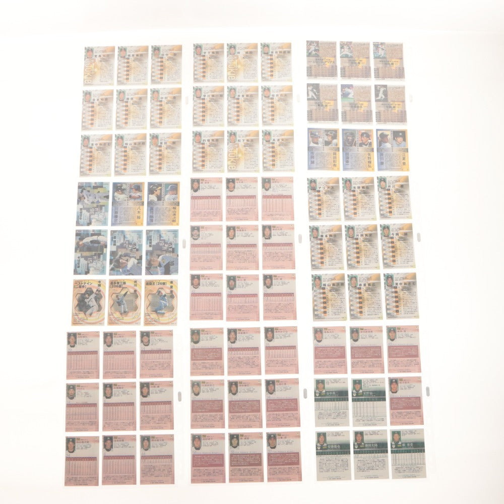 ■ Baseball Card Large Set Bulk Sale Hanshin Tigers Early 2000s File Japan Pro Baseball Goods Collection Includes Autographed Cards