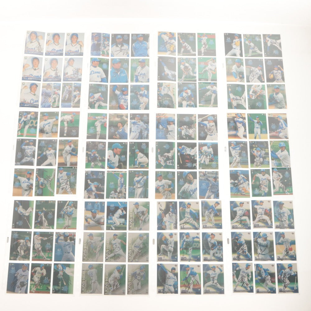■ Baseball Cards Large Set Bundle Japanese Professional Baseball Early 2000s Files Goods Cards Collection Including Autographed