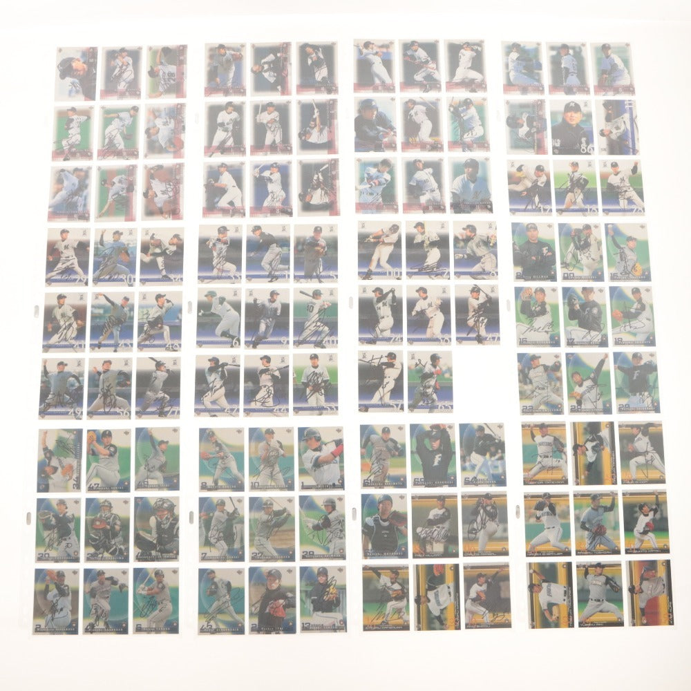 ■ Baseball Cards Large Set Bundle Japanese Professional Baseball Early 2000s Files Goods Cards Collection Including Autographed