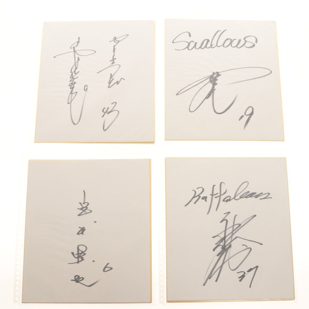 ■ Professional Baseball Autographed Shikishi Set, Bulk Sale, File, Baseball, Autographs, Japan, Collection, Goods, Hanshin Tigers