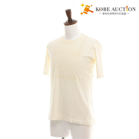■ VAN Jacket VAN Jacket T-shirt Top Crew Neck Short Sleeve Logo Text Print Men's Women's M Ivory