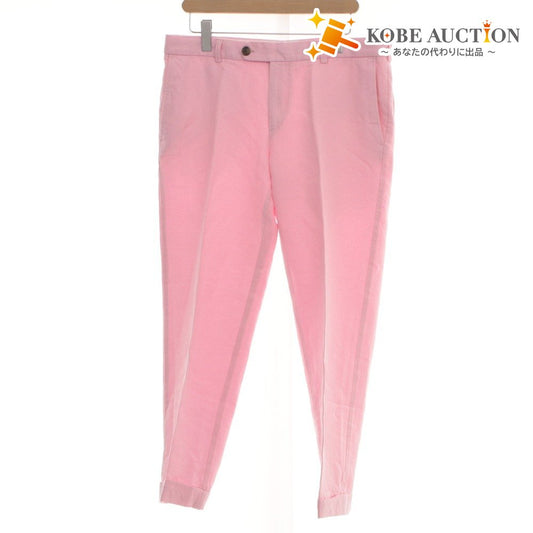 ■ Brooks Brothers Pants Bottoms Zipper Button Pocket Solid Men's W35 Light Pink