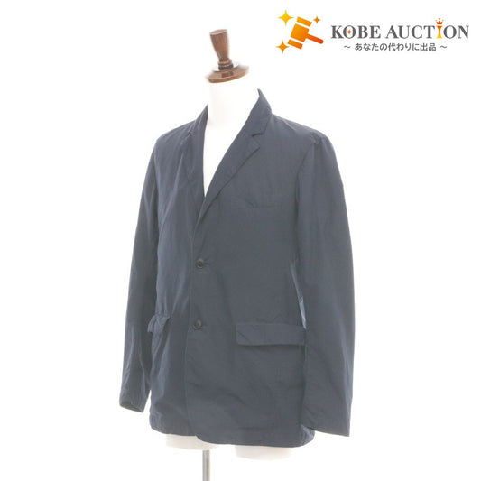 ■ Maker's Shirt Kamakura Jacket Outerwear Long Sleeve Button Pocket Solid Men's L Dark Navy