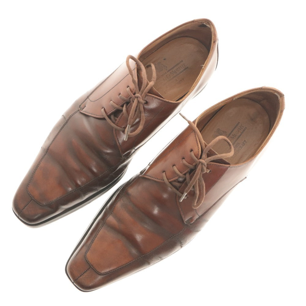 ■ JOHNSTON&MURPHY ジョンストンアンドマーフィー ビジネスシューズ 靴 CROWN ARISTOCRAFT スワルトゥ メンズ 251/2 ブラウン
