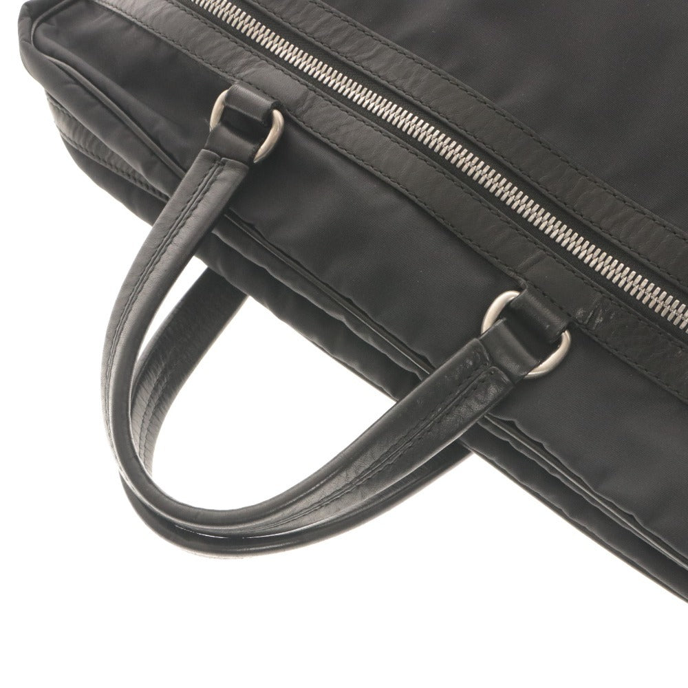 ■ BALLY バリー ビジネスバッグ ブリーフケース ショルダーバッグ 鞄 2way レザー ナイロン オットカー メンズ ブラック
