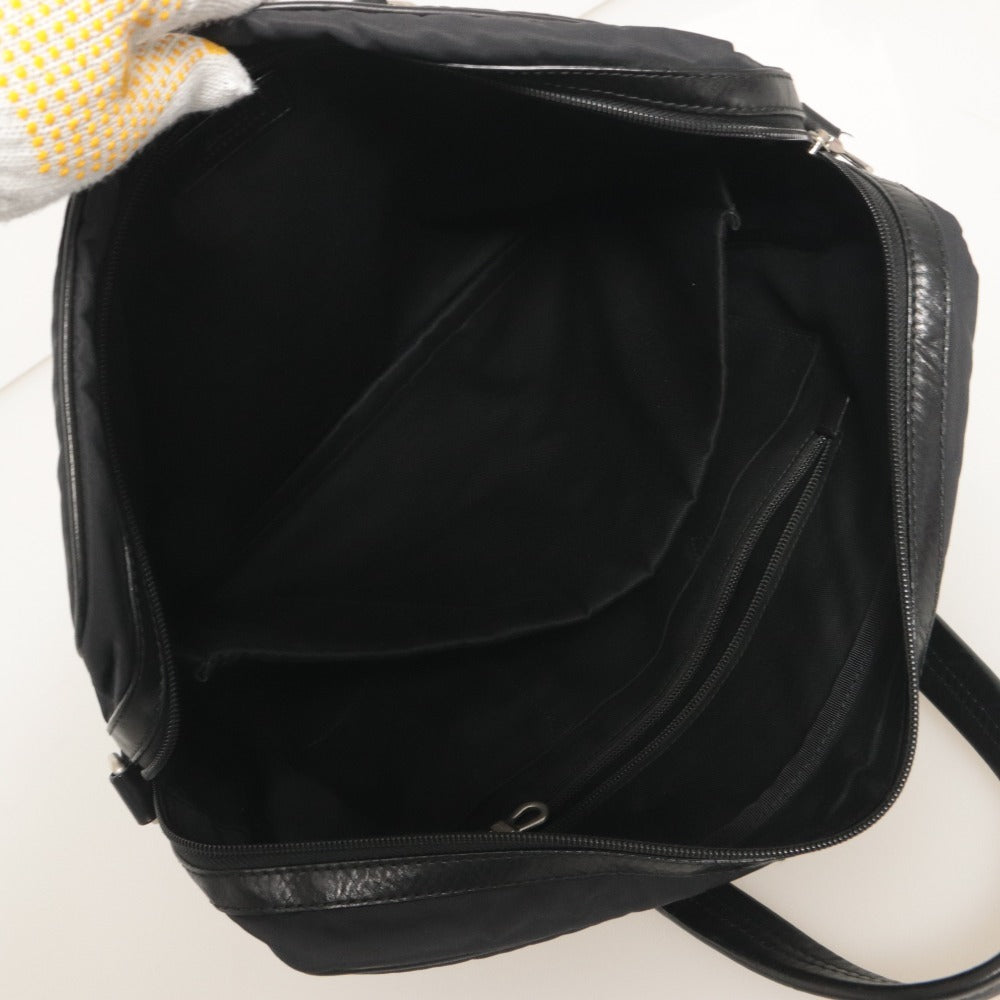 ■ BALLY バリー ビジネスバッグ ブリーフケース ショルダーバッグ 鞄 2way レザー ナイロン オットカー メンズ ブラック