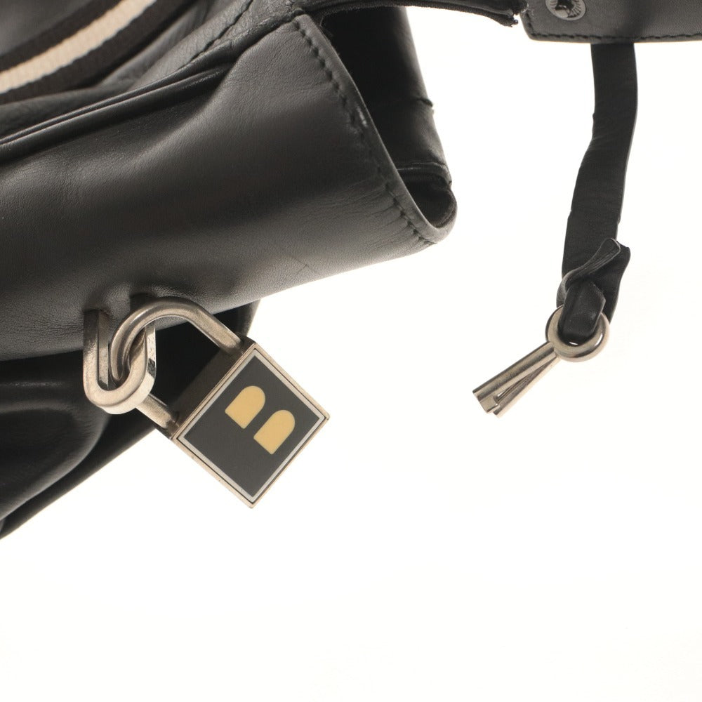 ■ BALLY バリー ビジネスバッグ トートバッグ 鞄 タプラス レザー トレインスポッティング 南京錠 メンズ ブラック 鍵付き