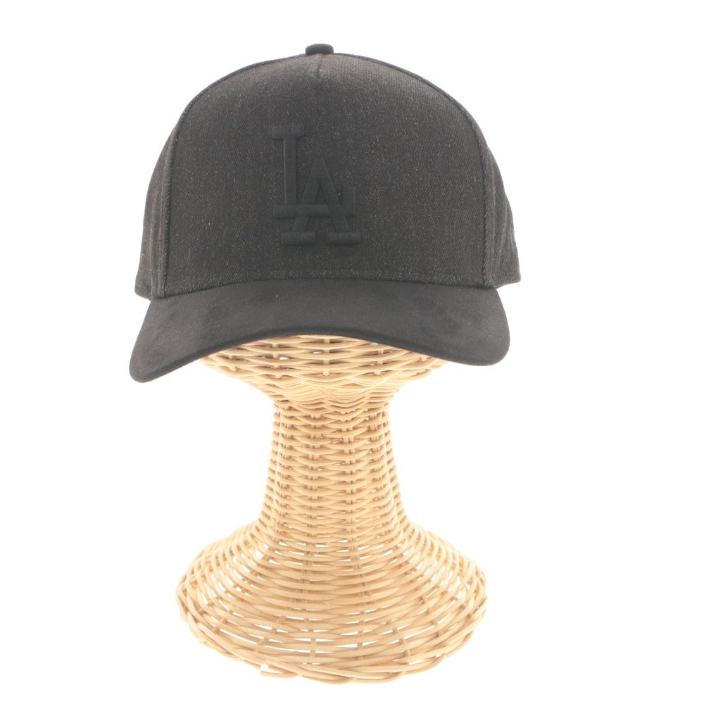 ■ NEW ERA ニューエラ キャップ 野球帽 帽子 ロサンゼルス ドジャース MLB メンズ レディース ブラック タグ付き 未使用