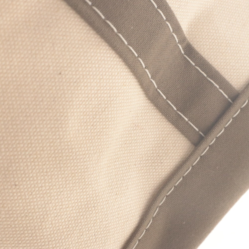 ■ L.L.Bean L.L.Bean Tote Bag Bo and Tote Mini Cotton Canvas Men's Ladies Ivory Brown