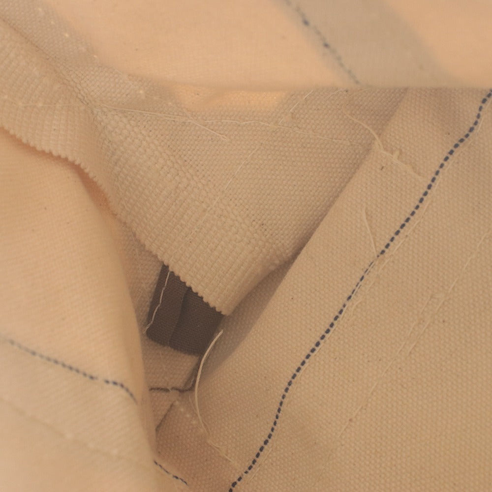 ■ L.L.Bean L.L.Bean Tote Bag Bo and Tote Mini Cotton Canvas Men's Ladies Ivory Brown