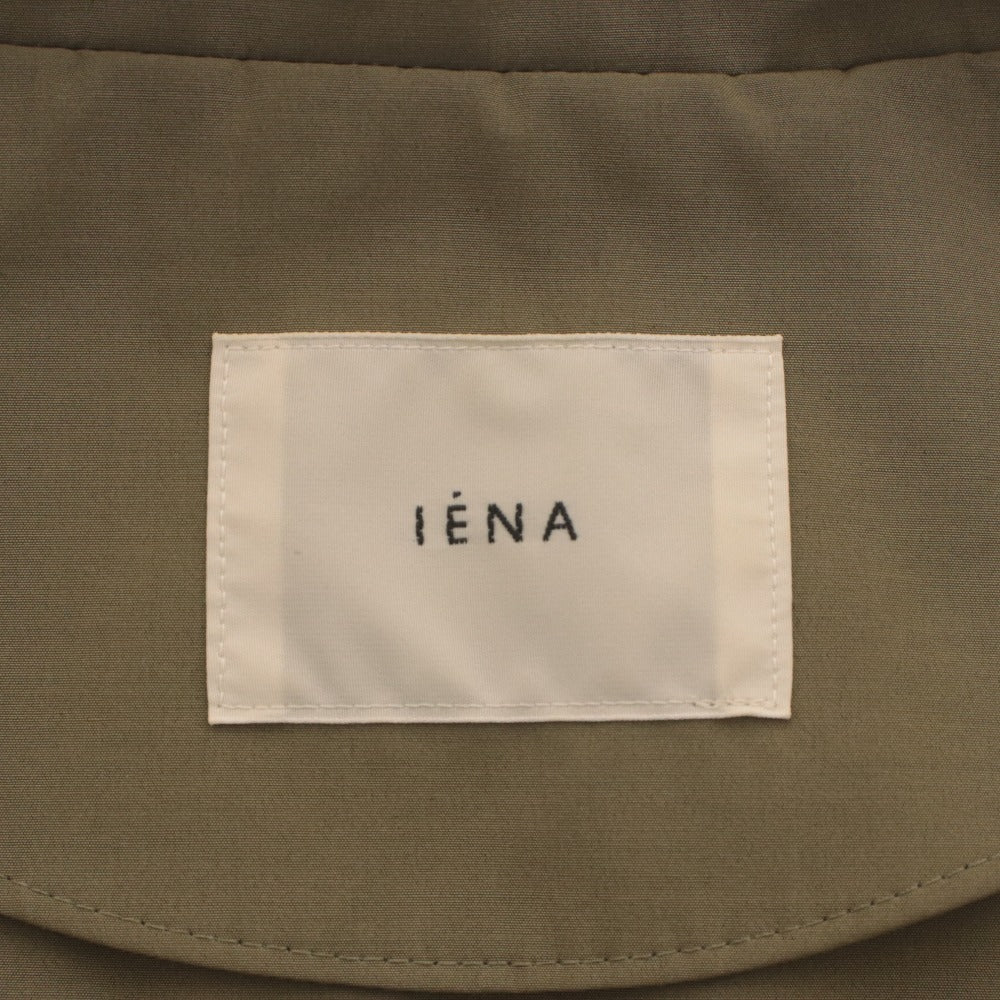 ■ IENA イエナ モッズコート 長袖 アウター フード ダブルジップ レディース 36 カーキ
