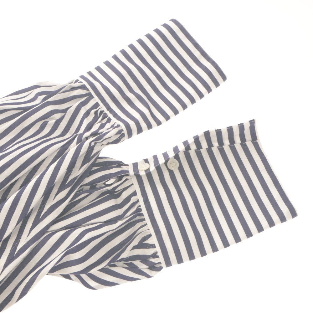 ■ JOURNAL STANDARD Long Sleeve Shirt Top Striped Women's F White Navy