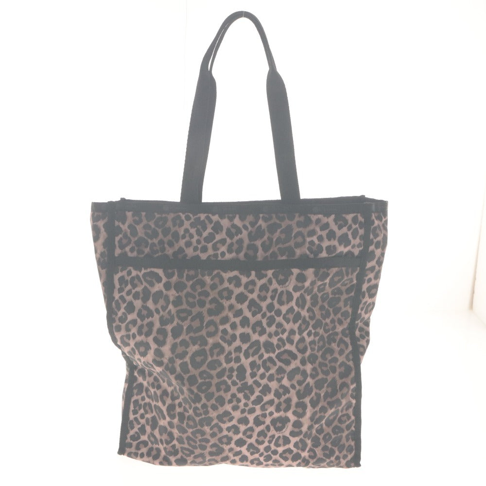 ■ LeSportsac レスポートサック トートバッグ ハンドバッグ 鞄 レオパード レディース ピンクベージュ ブラック ブラウン系