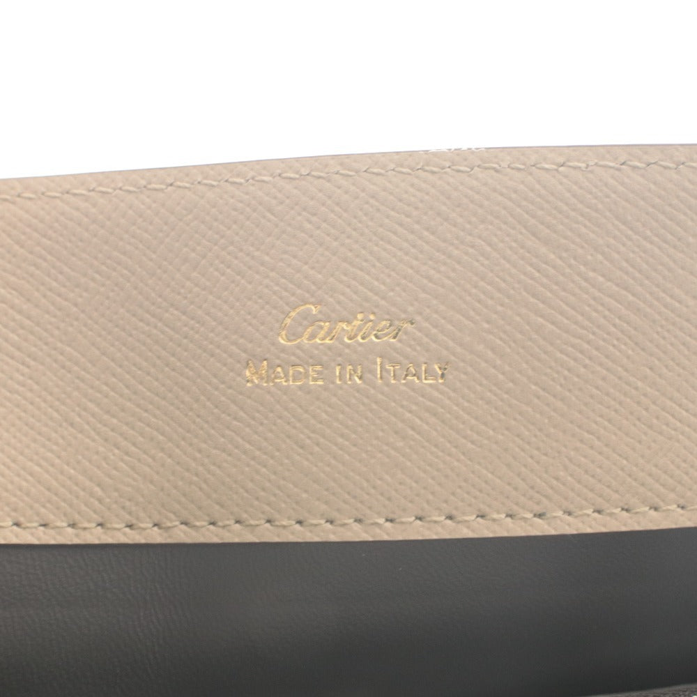 ■ Cartier カルティエ トートバッグ ハンドバッグ 鞄 C ドゥ カルティエ モノグラム レディース ライトベージュ系 付属品付き 未使用