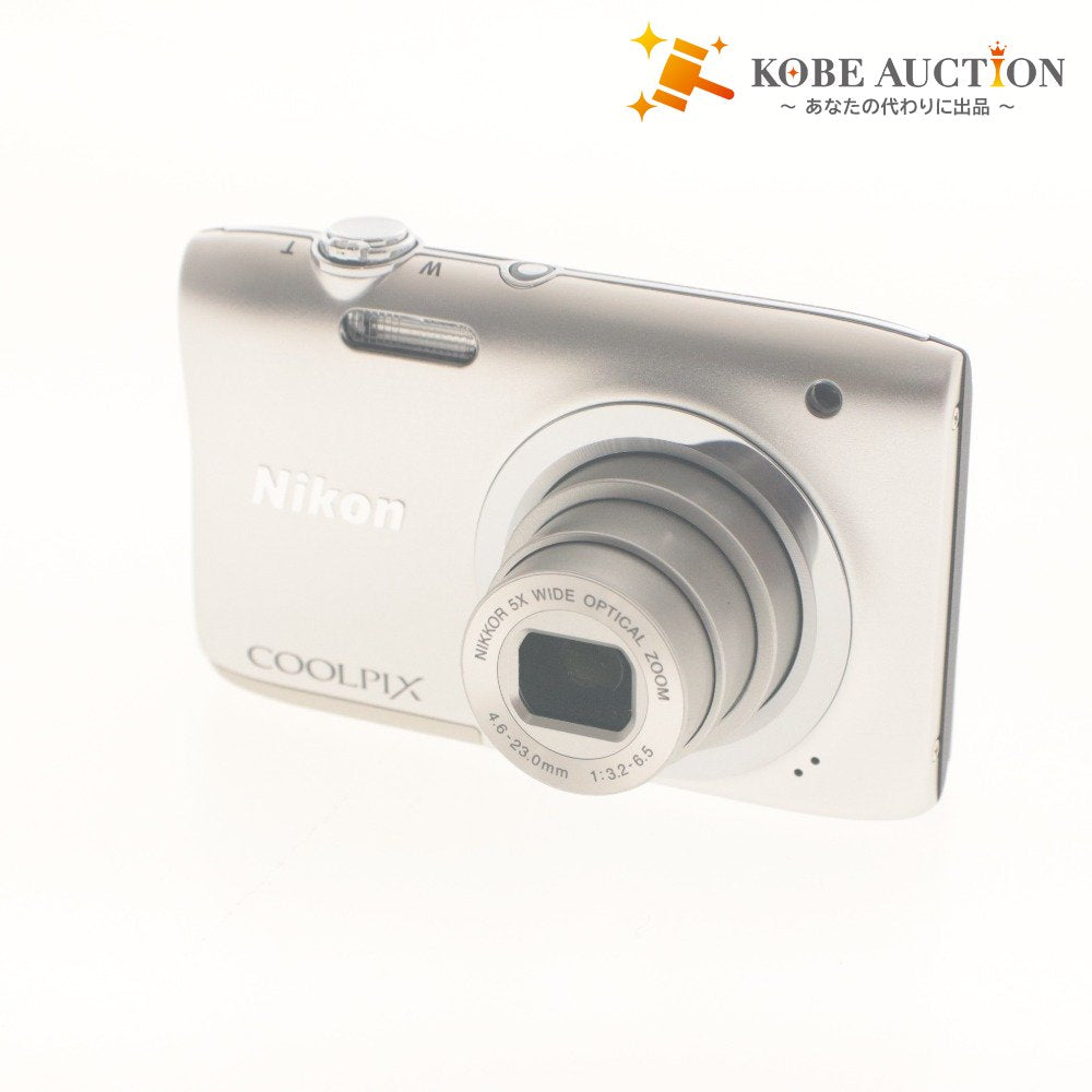 ■ Nikon ニコン デジタルカメラ COOLPIX A100 コンパクト デジカメ レンズ 4.6–23.0mm f/3.2–6.5 5倍 通電確認済み 付属品付き