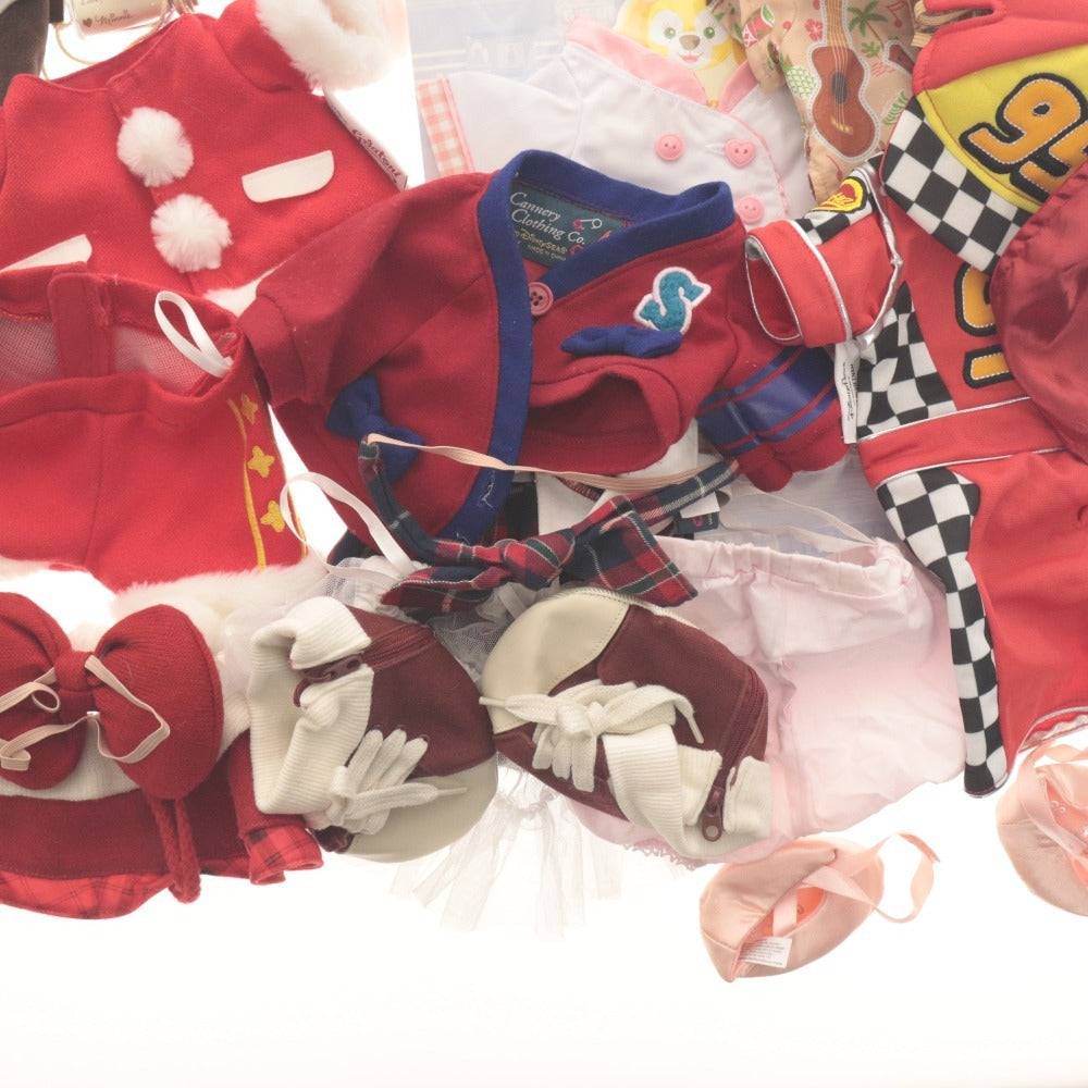 ■ ディズニー ぬいぐるみ 着せ替え グッズセット まとめ売り ダッフィー シェリーメイ 等 ぬい服 衣装 ぬい撮り ミニチュア