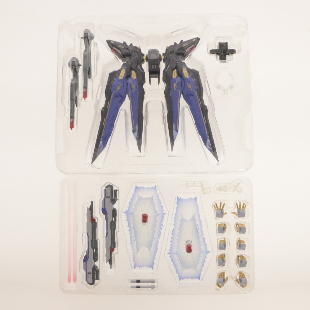 ■ バンダイ フィギュア METAL BUILD ストライクフリーダムガンダム SOUL BLUE Ver. 光の翼オプションセット SOUL BLUE Ver. 2点セット