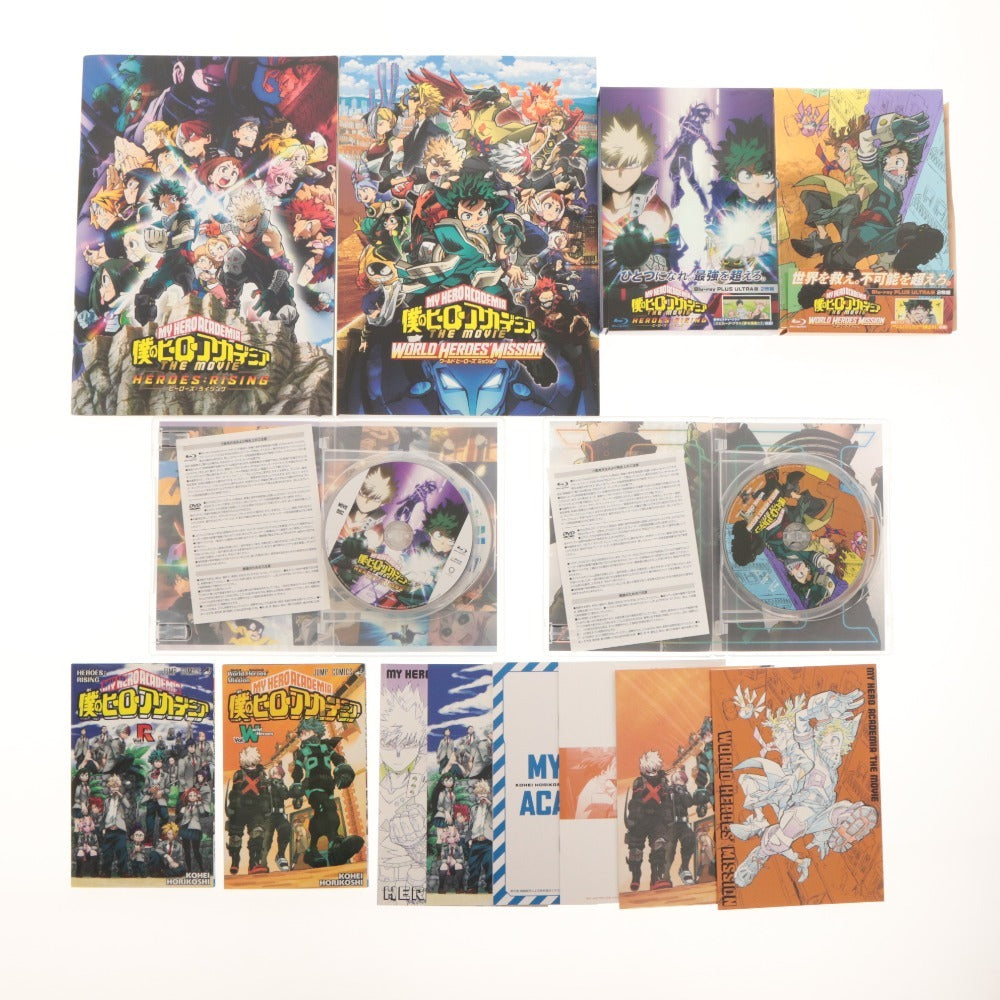 ■ 集英社 僕のヒーローアカデミア 漫画 全巻 他 セット まとめ売り 1~42巻 チームアップミッション 1~7巻 映画 Blu-ray パンフレット 等