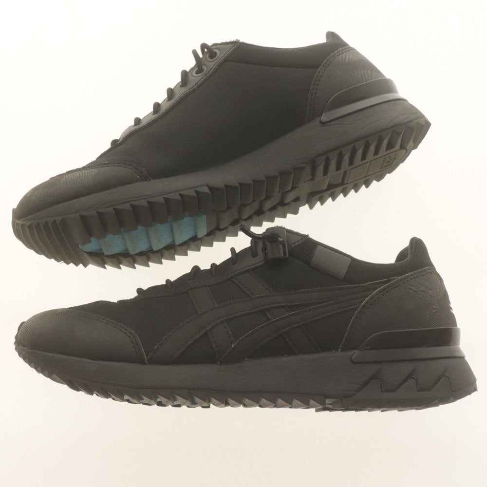 ■ オニツカタイガー Onitsuka Tiger ナリフリ スニーカー 靴 コラボ CALIFORNIA 78 EX コーデュラ レディース 24cm ブラック 付属品付き