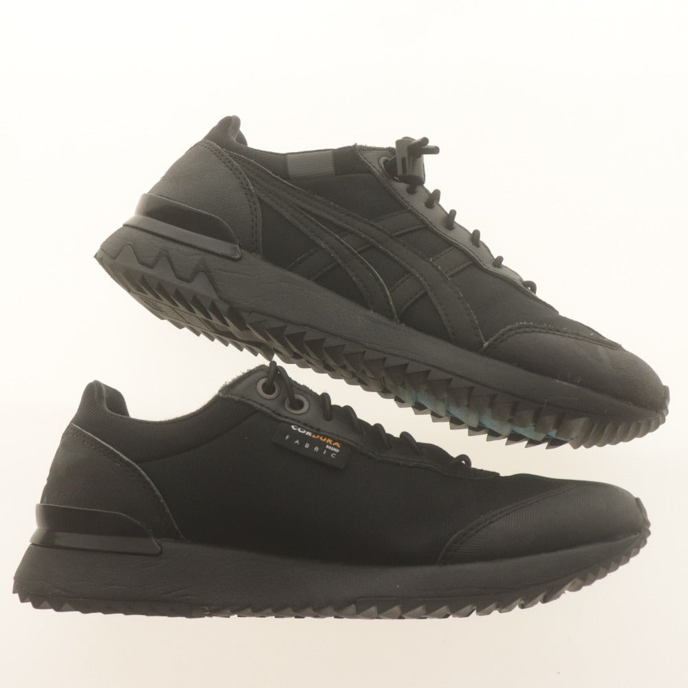 ■ オニツカタイガー Onitsuka Tiger ナリフリ スニーカー 靴 コラボ CALIFORNIA 78 EX コーデュラ レディース 24cm ブラック 付属品付き