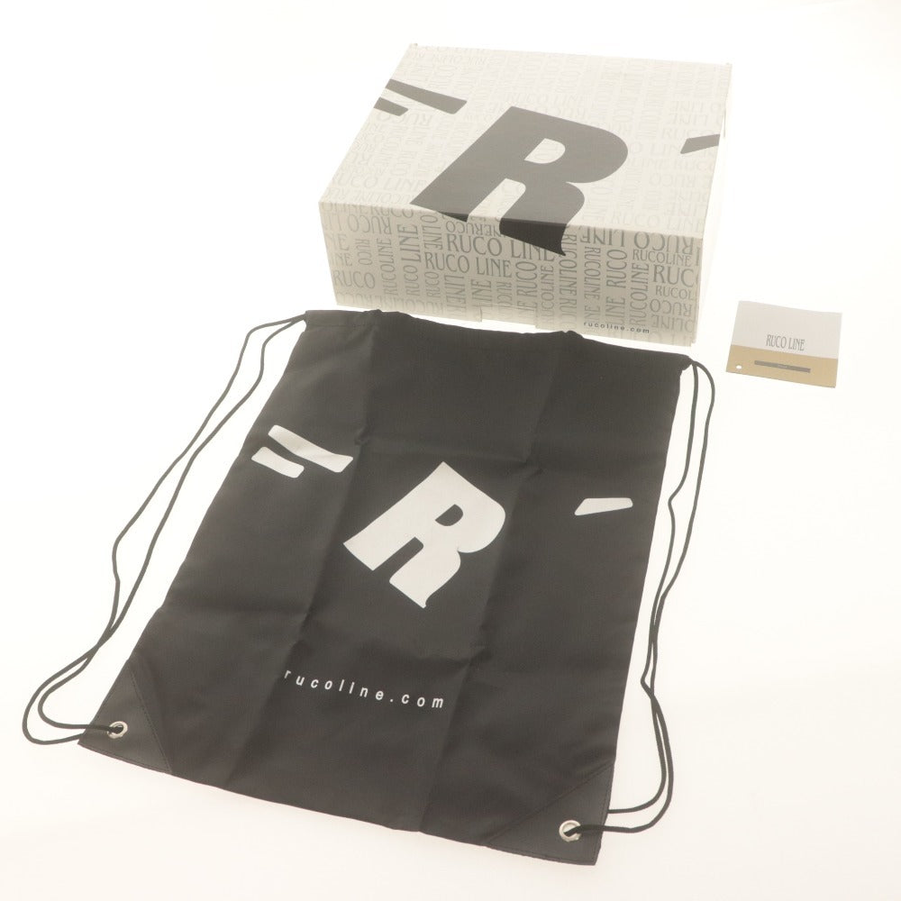 ■ ルコライン RUCO LINE スニーカー 靴 ローカット 厚底 スタッズ レディース 37(23.5~24.0相当）ピンクベージュ 付属品付き