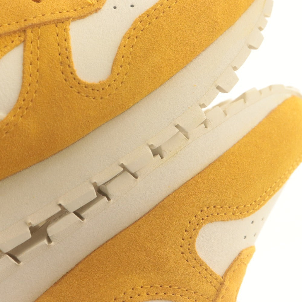 ■ リーボック Reebok スニーカー 靴 シューズ クラシックレザー FZ6541 ローカット レディース 24cm イエロー系 未使用 付属品付き