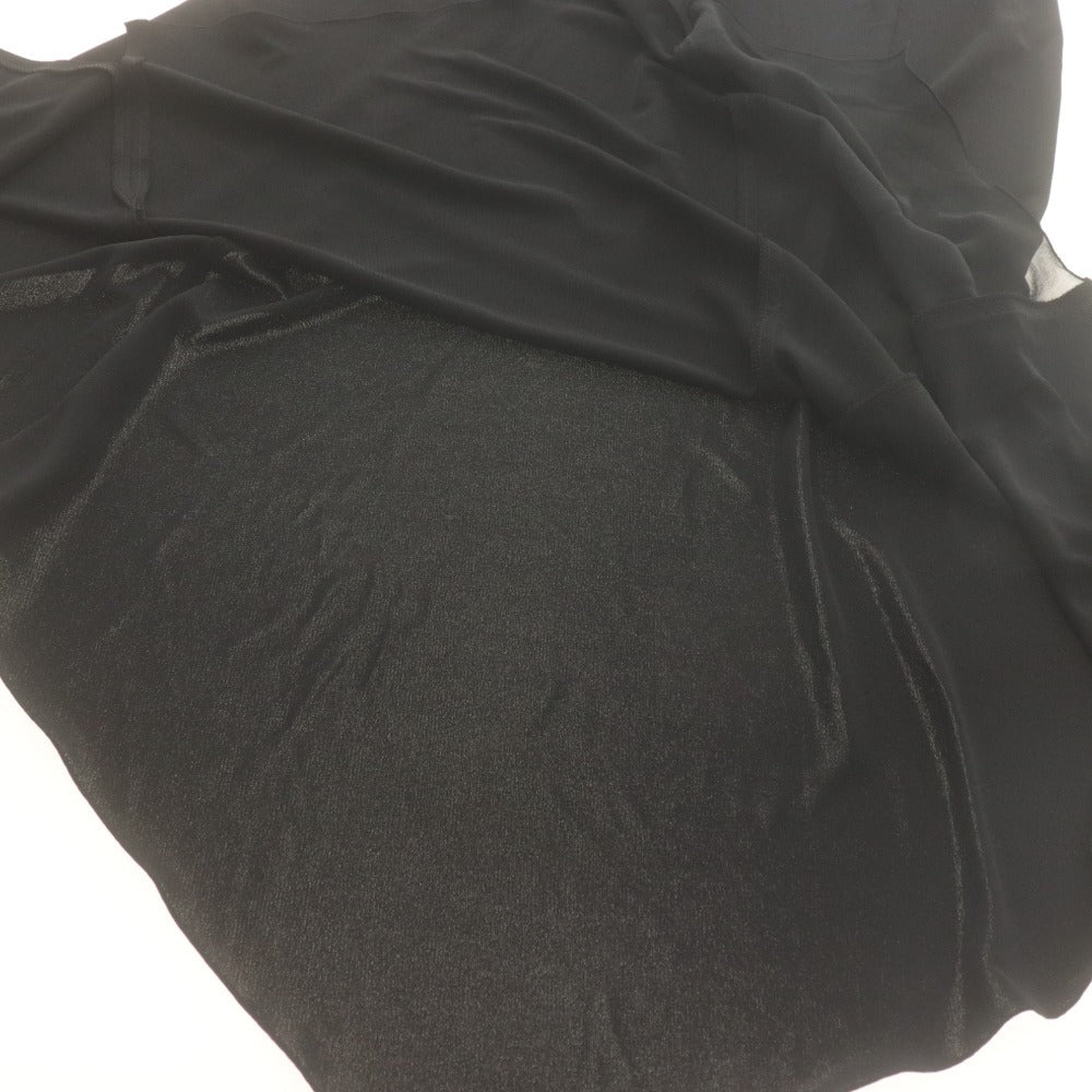 ■ ネロ NERO センソユニコ ロングスカート ボトムス フレア アシンメトリー レディース 38 ブラック
