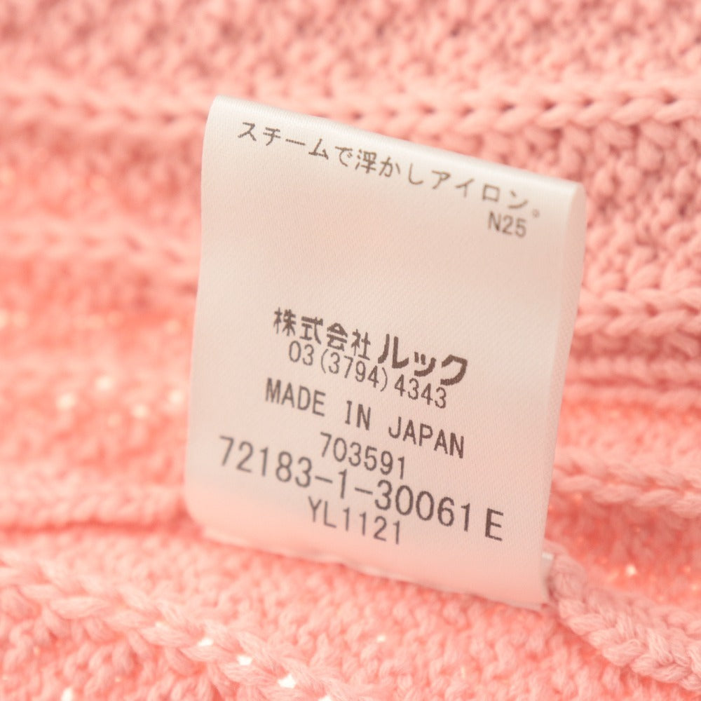 ■ スキャパ SCAPA ジャケット トップス アウター ニット カーディガン レディース 38(M相当）ピンク系 未使用 タグ付き