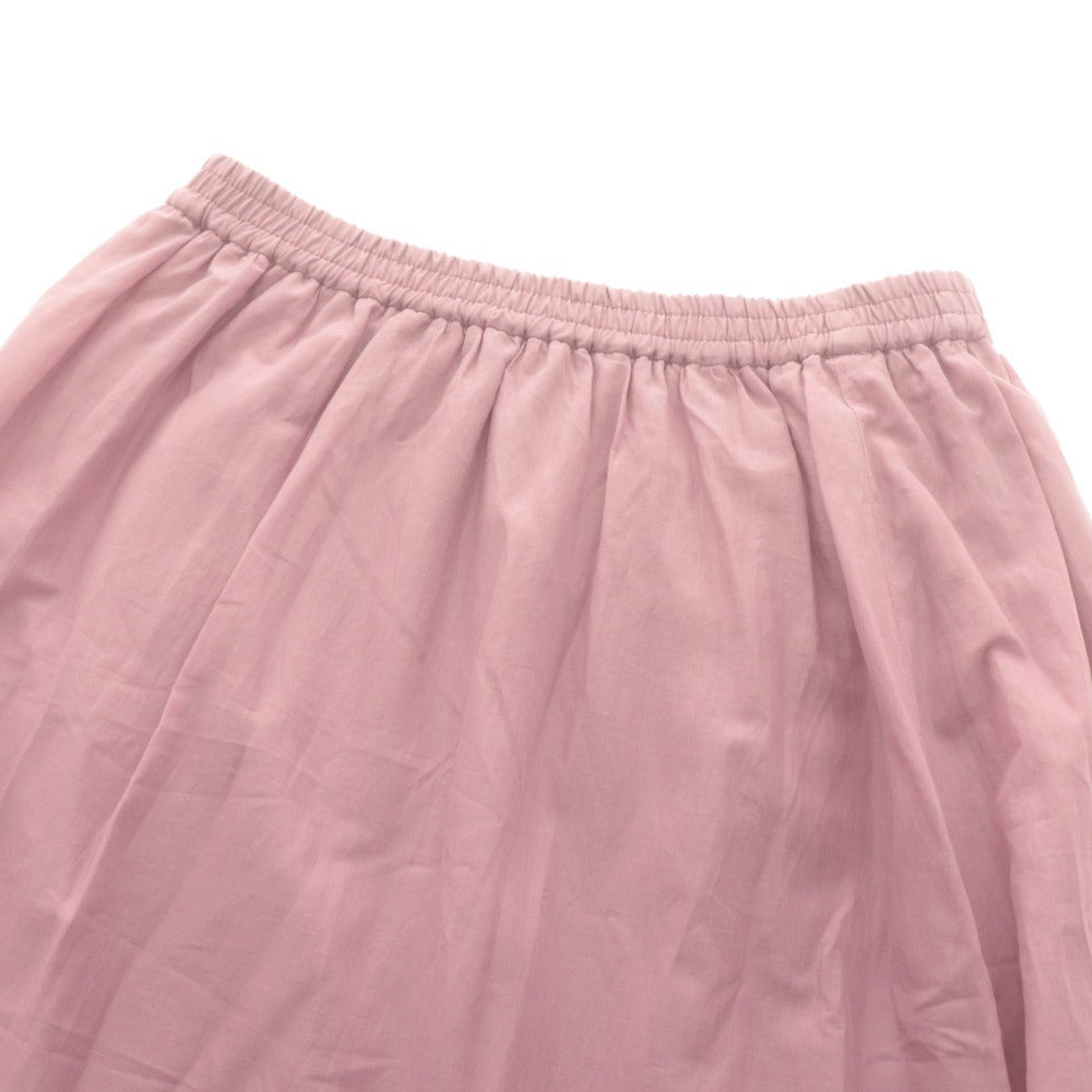 ■ トゥエルブクローゼット 12closet ロングスカート ボトムス フレア レディース フリー ピンク系 未使用 タグ付き
