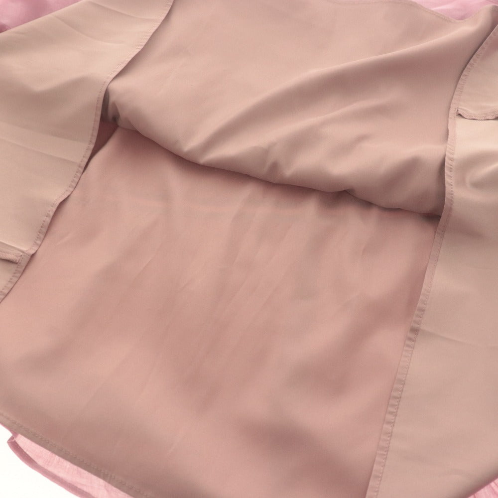 ■ トゥエルブクローゼット 12closet ロングスカート ボトムス フレア レディース フリー ピンク系 未使用 タグ付き