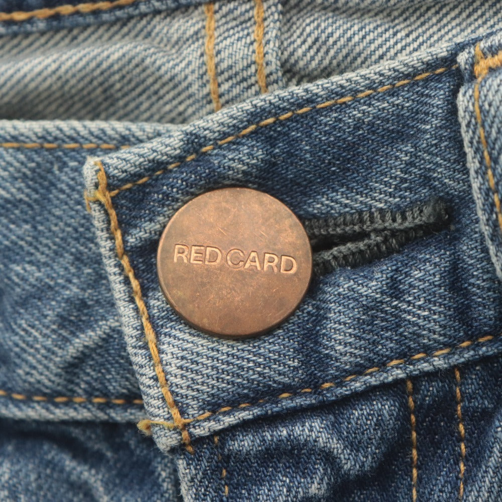■ レッドカード RED CARD デニムパンツ ボトムス ジーンズ レディース23(XS相当）ブルー系