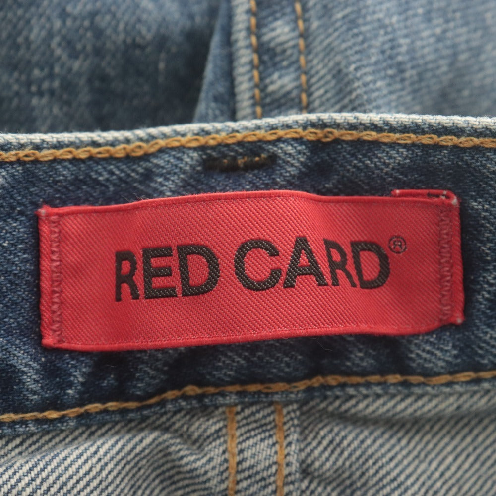 ■ レッドカード RED CARD デニムパンツ ボトムス ジーンズ レディース23(XS相当）ブルー系