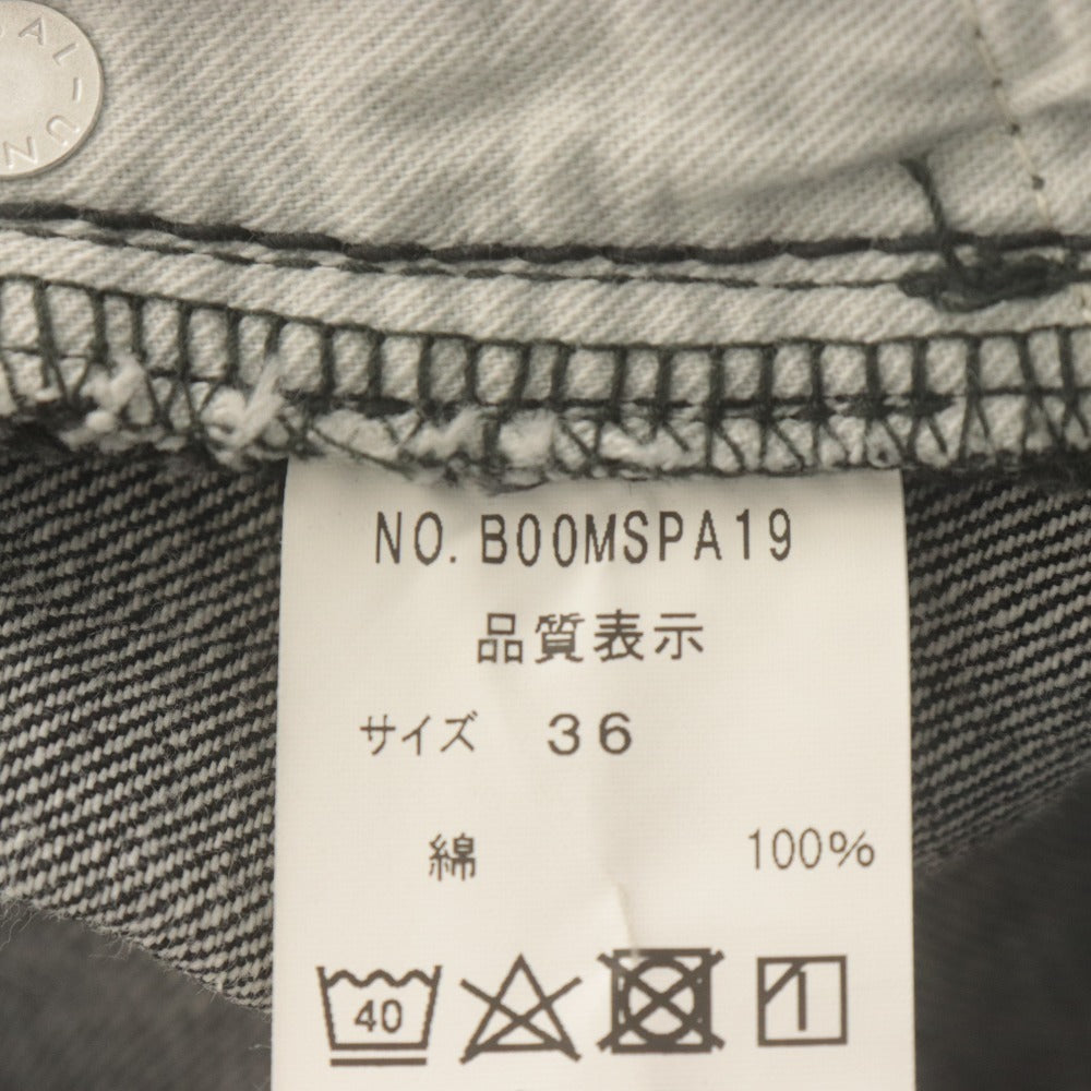 ■ シンゾーン THE SHINZONE デニムパンツ ボトムス ジーンズ カットオフ レディース 36(M~L相当) ダークグレー系