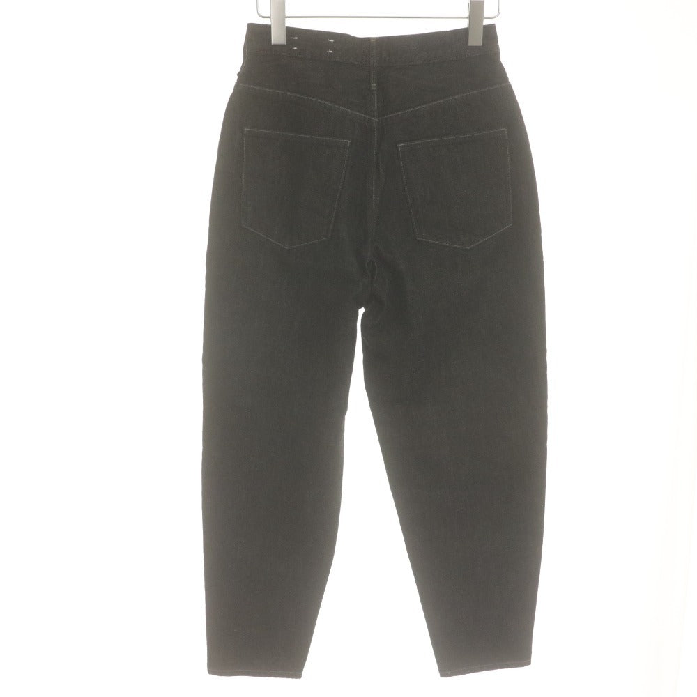 ■ アッパーハイツ upperhights デニムパンツ ボトムス ジーンズ テーパード 日本製 レディース 23(XS~S相当） ブラック系