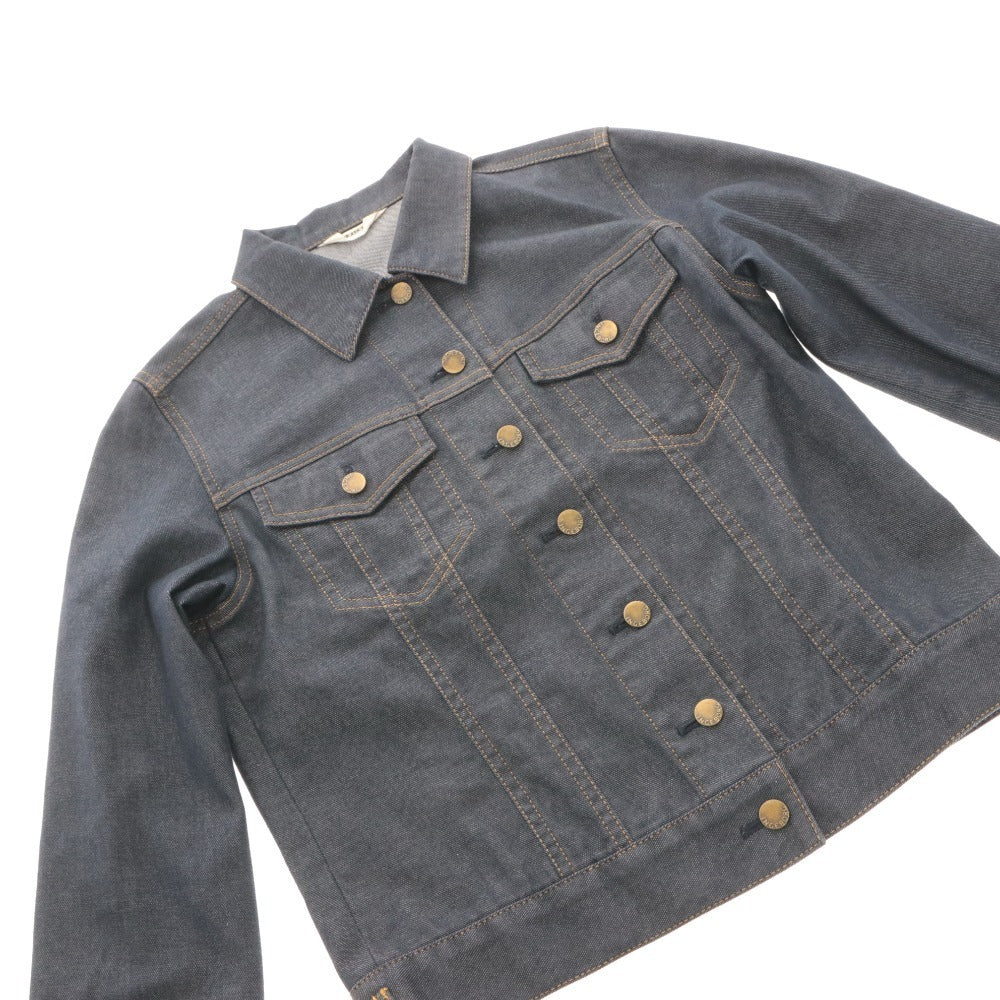 ■ INGEBORG インゲボルグ ジャケット スカート セットアップ トップス ボトムス デニム レディース S L インディゴ