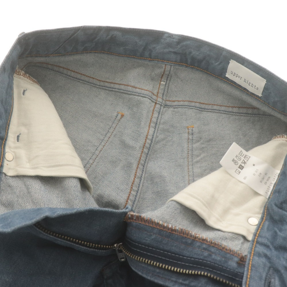 ■ アッパーハイツ upperhights デニムパンツ ボトムス ジーンズ スリム 日本製 レディース 23(XS~S相当）ブルー系