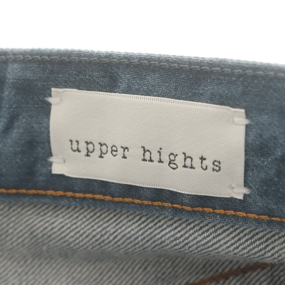 ■ アッパーハイツ upperhights デニムパンツ ボトムス ジーンズ スリム 日本製 レディース 23(XS~S相当）ブルー系