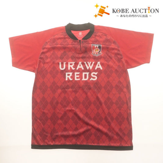 ■ Urawa Reds Yuki Abe Pre-match T-shirt Short Sleeve Number 22 ABE 2019 Season Uniform-style Official Merchandise Men's Women's L Red