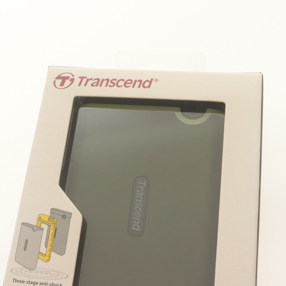 ■ Transcend トランセンド ポータブルハードディスク 2TB StoreJet 25M3 USB 3.1 Gen1 外付けHDD 耐衝撃 未使用 未開封