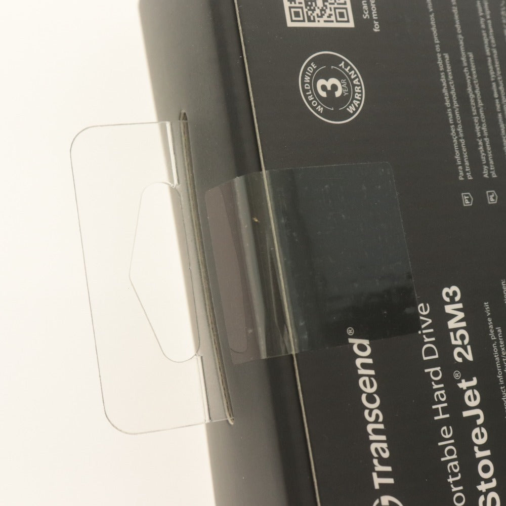 ■ Transcend トランセンド ポータブルハードディスク 2TB StoreJet 25M3 USB 3.1 Gen1 外付けHDD 耐衝撃 未使用 未開封
